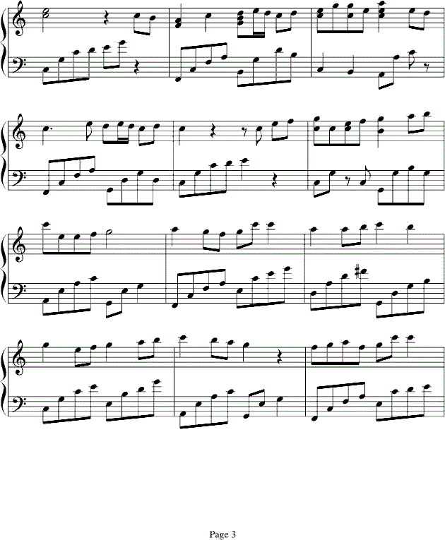 梁静茹暖暖钢琴谱