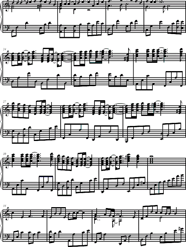 信乐团死了都要爱钢琴谱