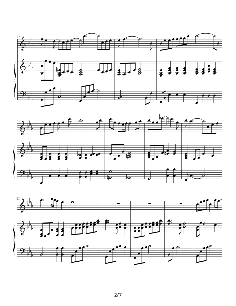 中岛美嘉樱花纷飞时钢琴谱