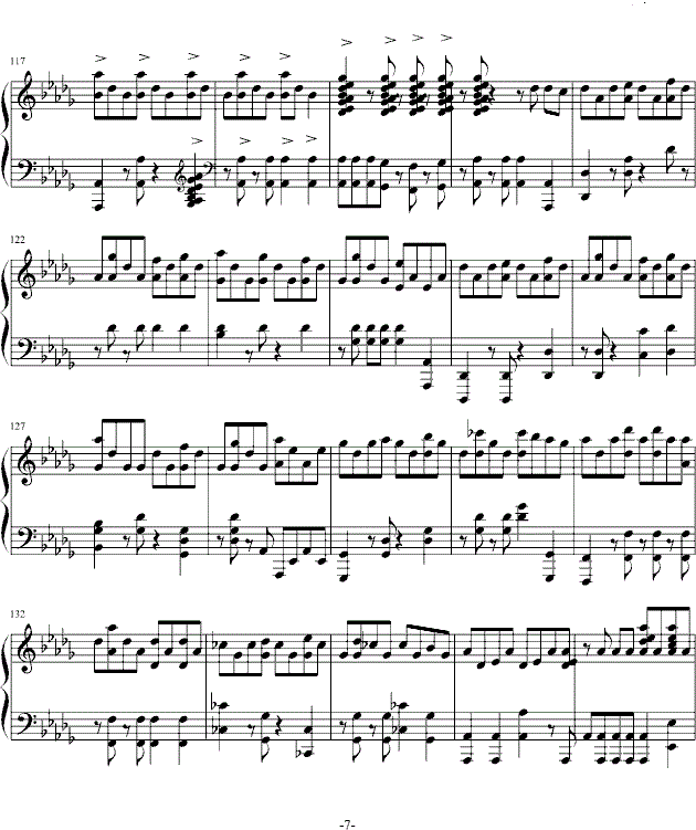 John Legend All Of Me钢琴谱