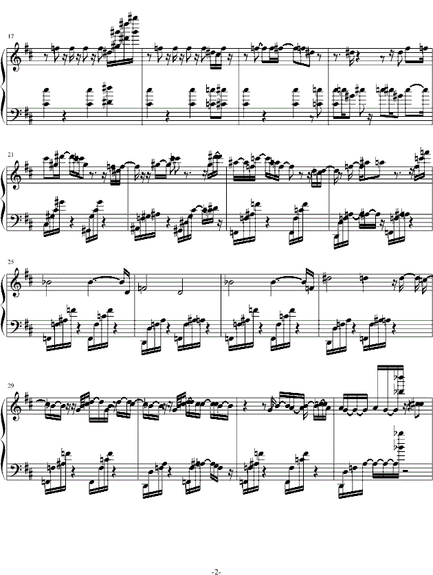 After The Rain钢琴谱