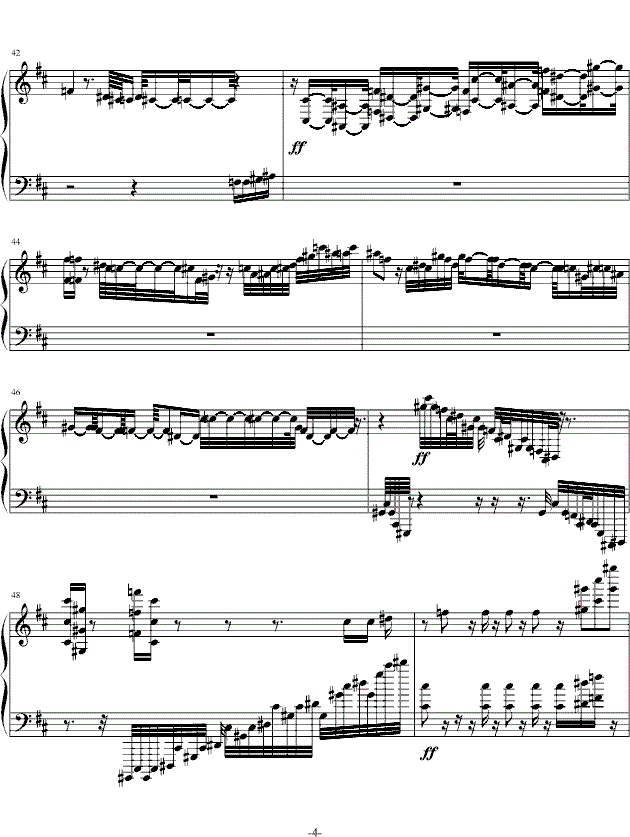 After The Rain钢琴谱