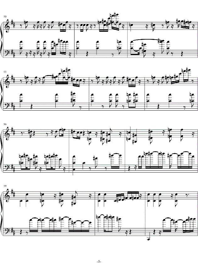 After The Rain钢琴谱