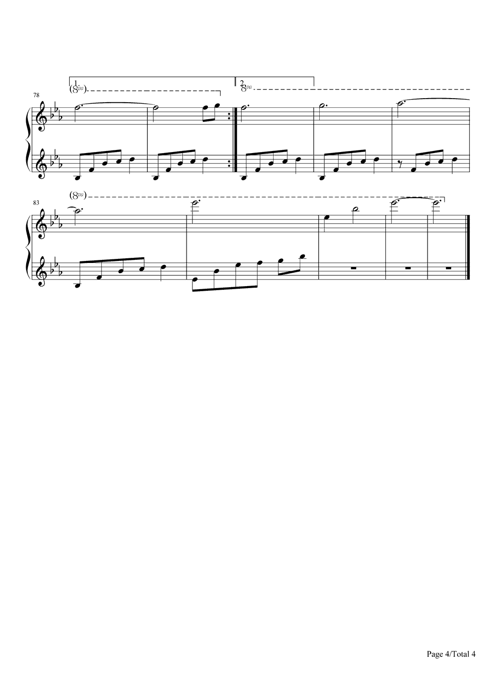 A Simple Life钢琴谱