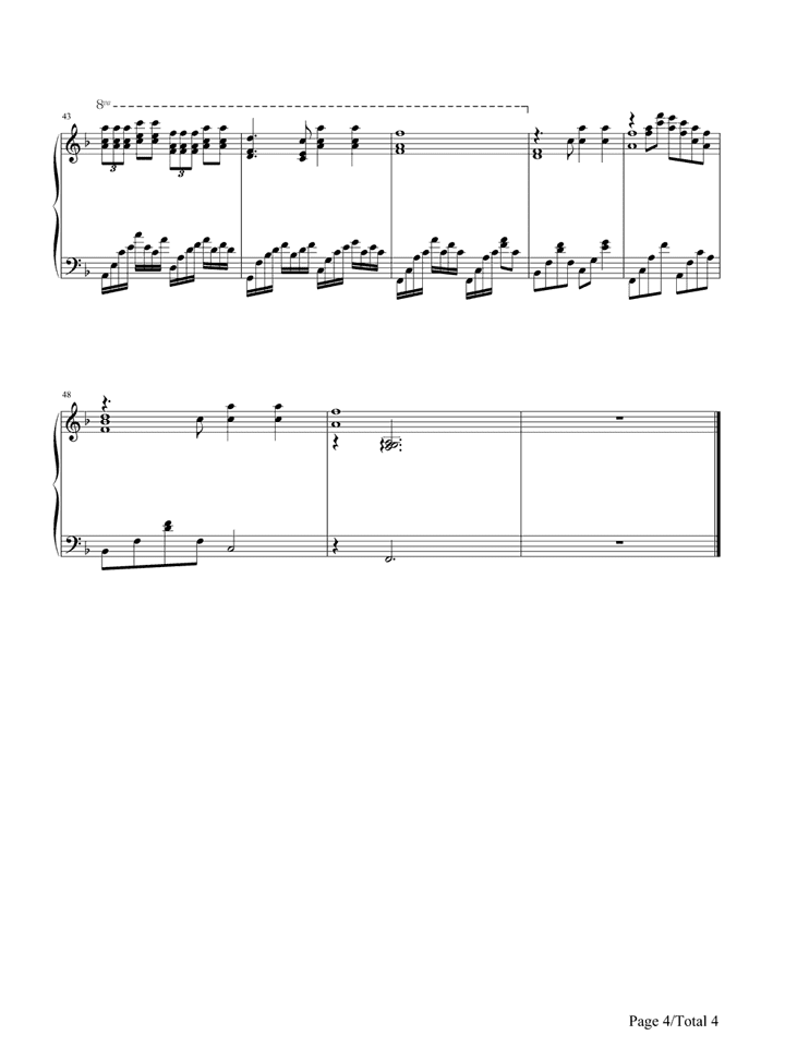 A Little Love钢琴谱