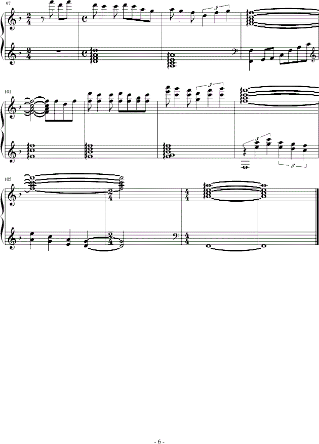 富士山下钢琴谱