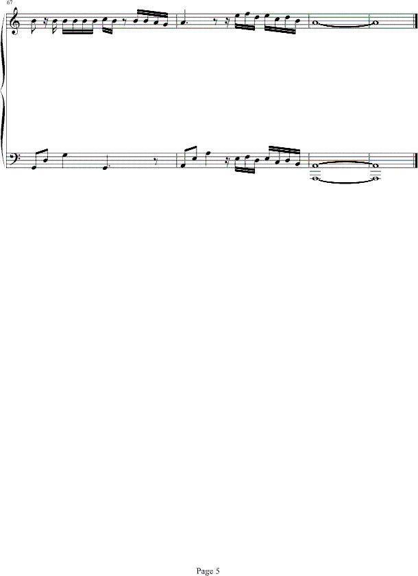 冷风过境钢琴谱