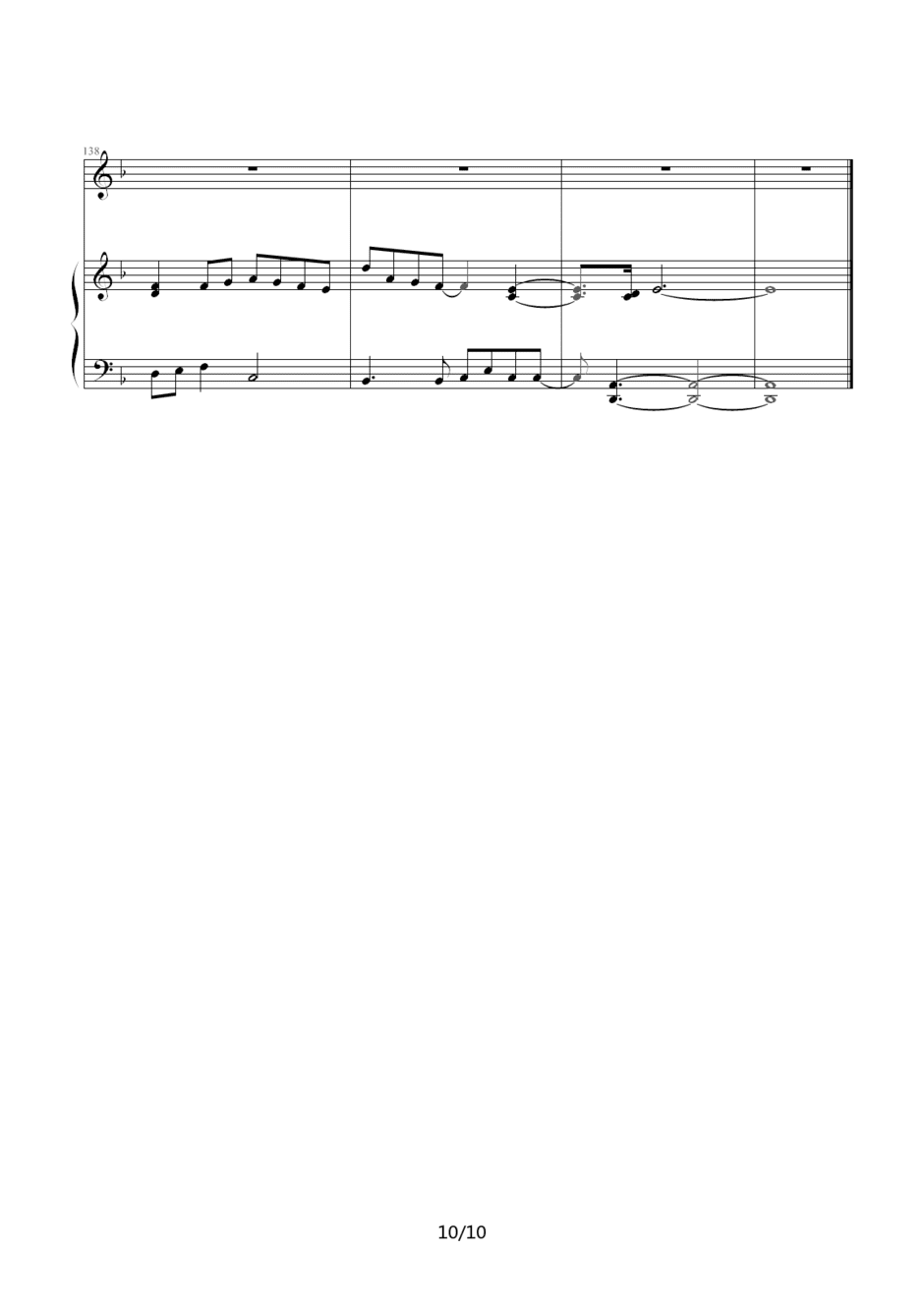 很爱很爱你钢琴谱