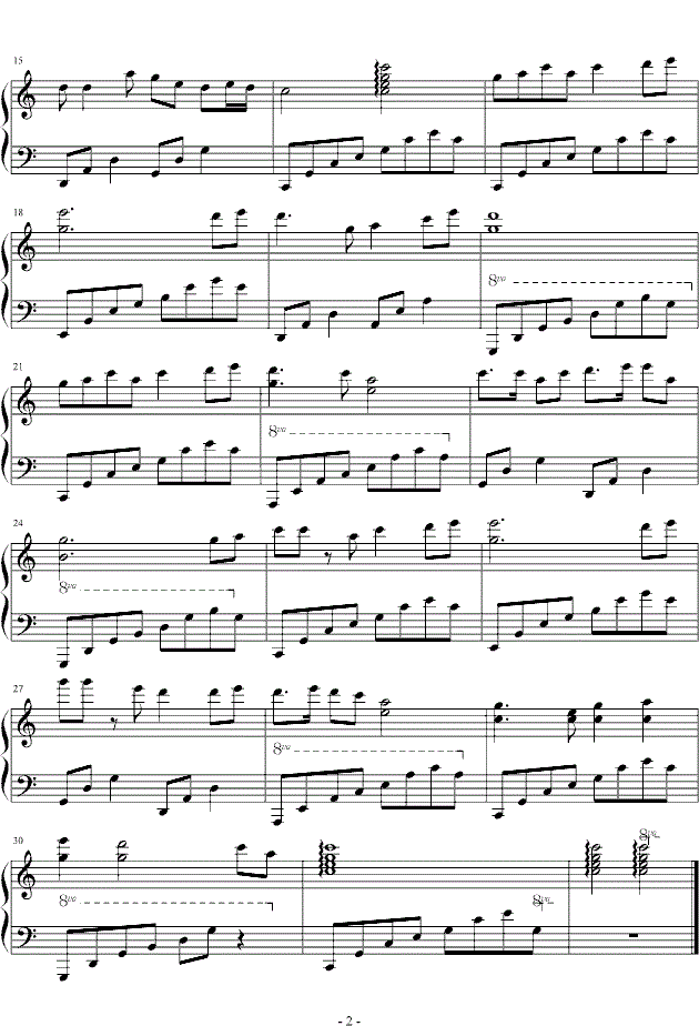 走进新时代钢琴谱