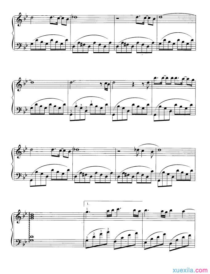 Still Loving You钢琴谱