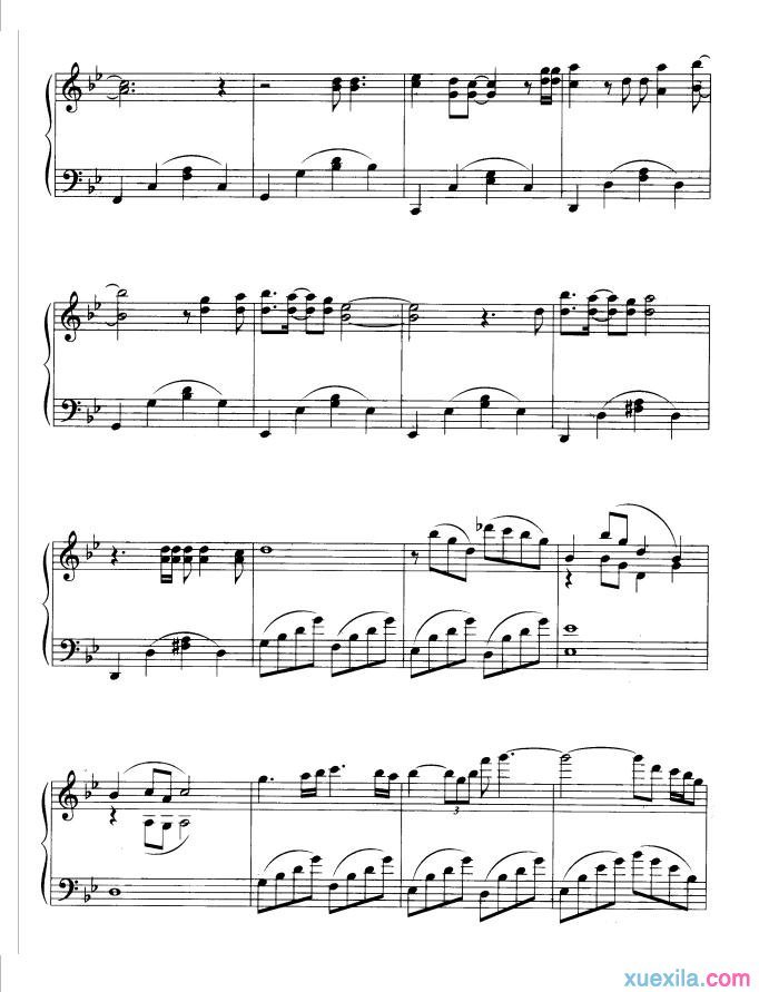 Still Loving You钢琴谱