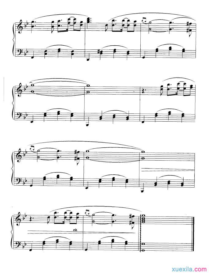 Still Loving You钢琴谱