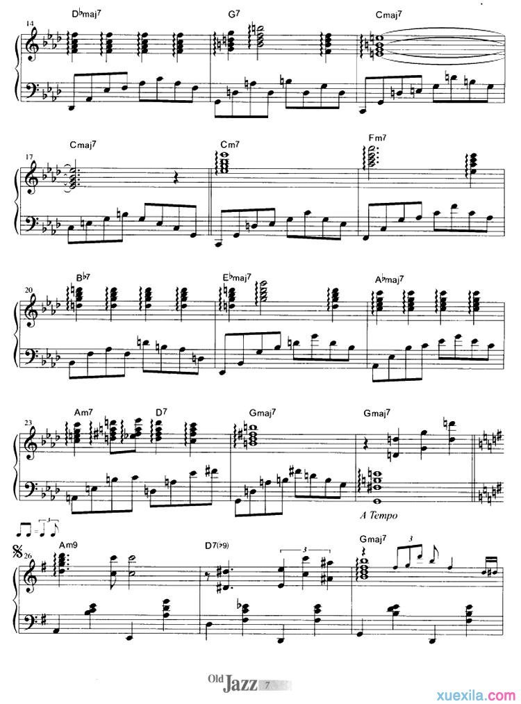 All The Things You Are钢琴谱