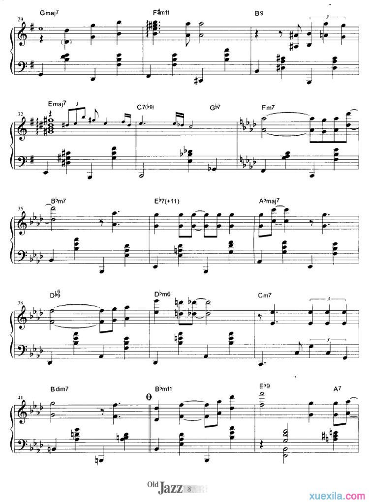 All The Things You Are钢琴谱