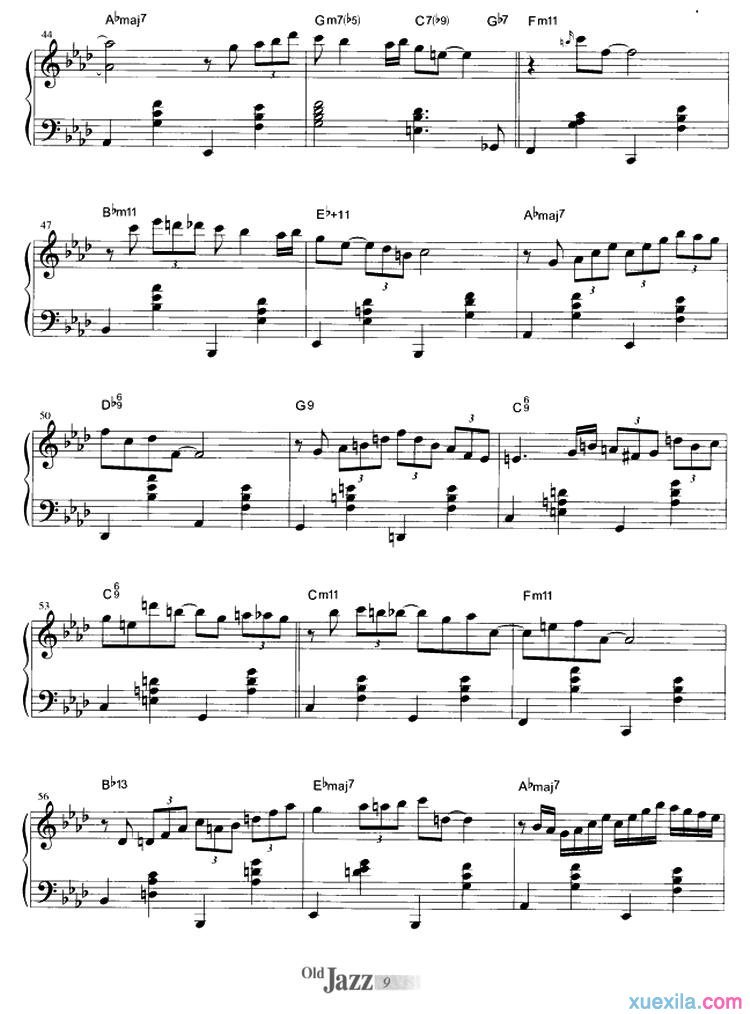 All The Things You Are钢琴谱