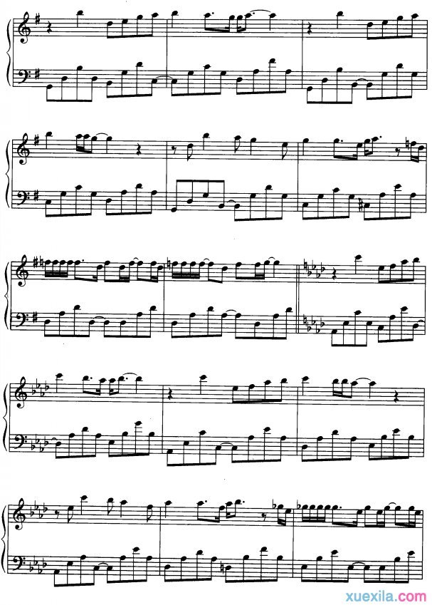 Man In The Mirror钢琴谱