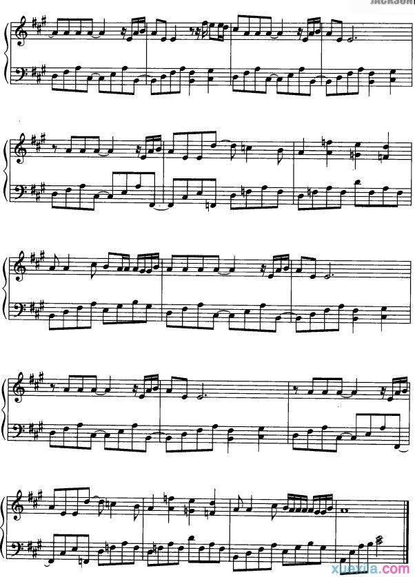 Don't Walk Away钢琴谱