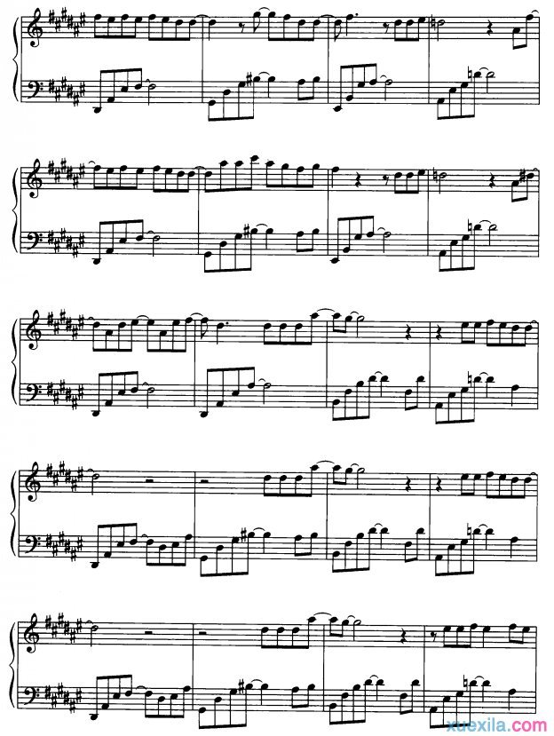 Whatever Happens钢琴谱