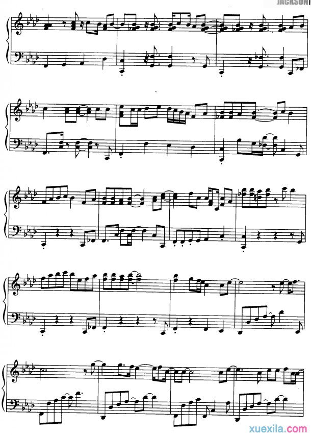 Remember The Time钢琴谱