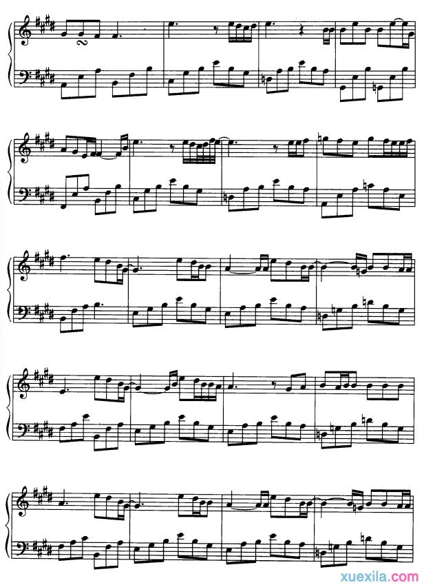 you are my life钢琴谱