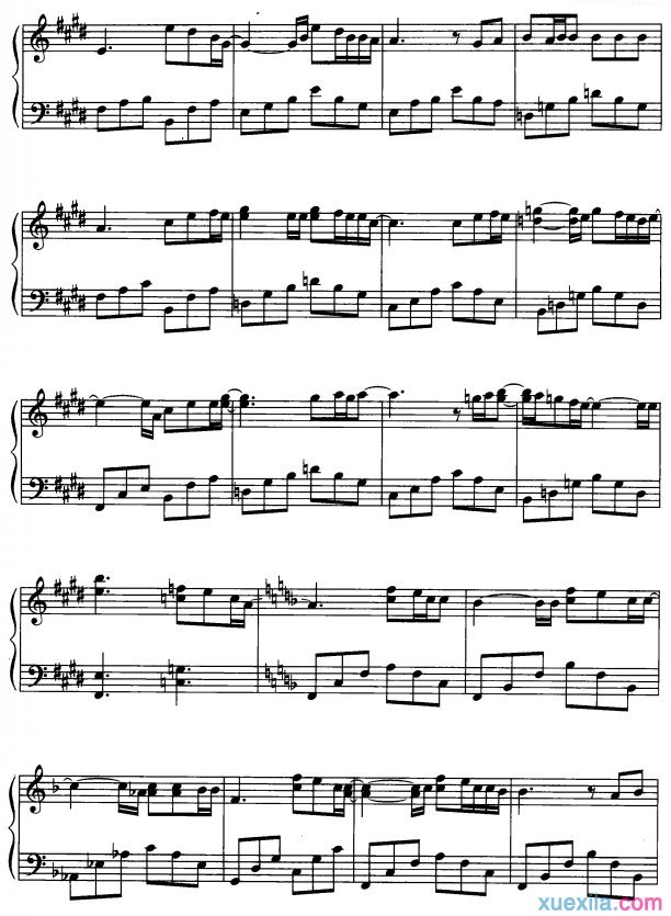 you are my life钢琴谱