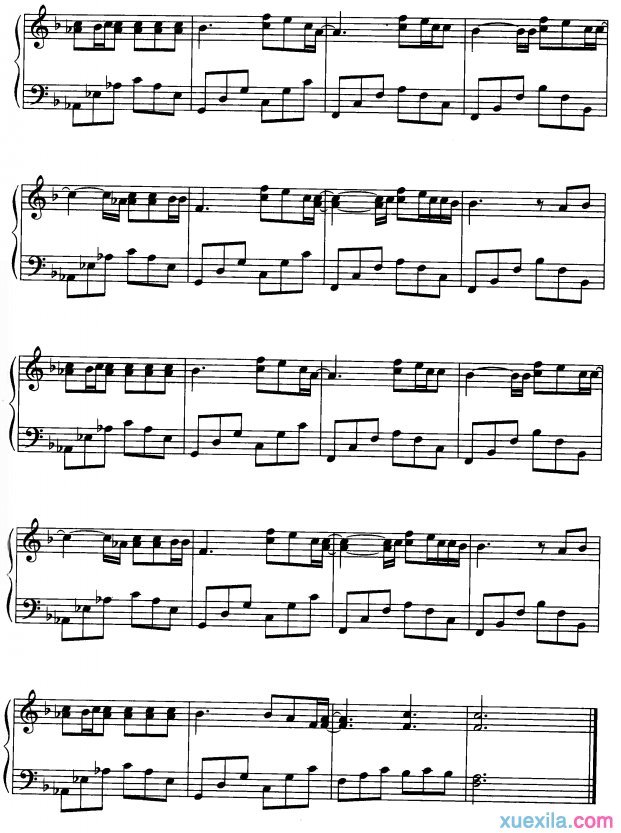 you are my life钢琴谱