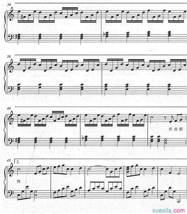 蒲公英的约定钢琴谱_蒲公英的约定歌词歌谱