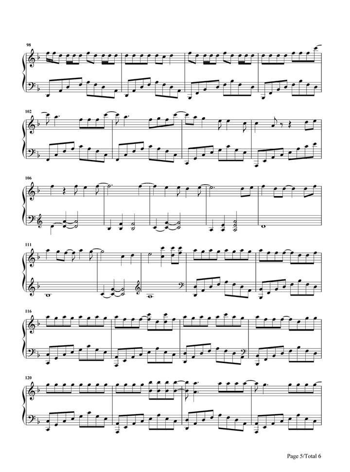 2015reset钢琴谱_2015reset歌词歌谱