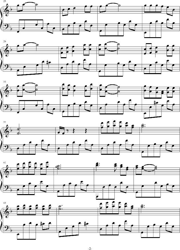 雷竞黄昏来临钢琴谱