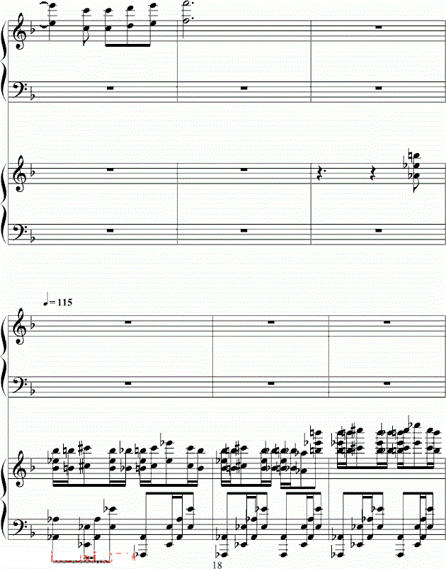 李克勤我不会唱歌钢琴谱