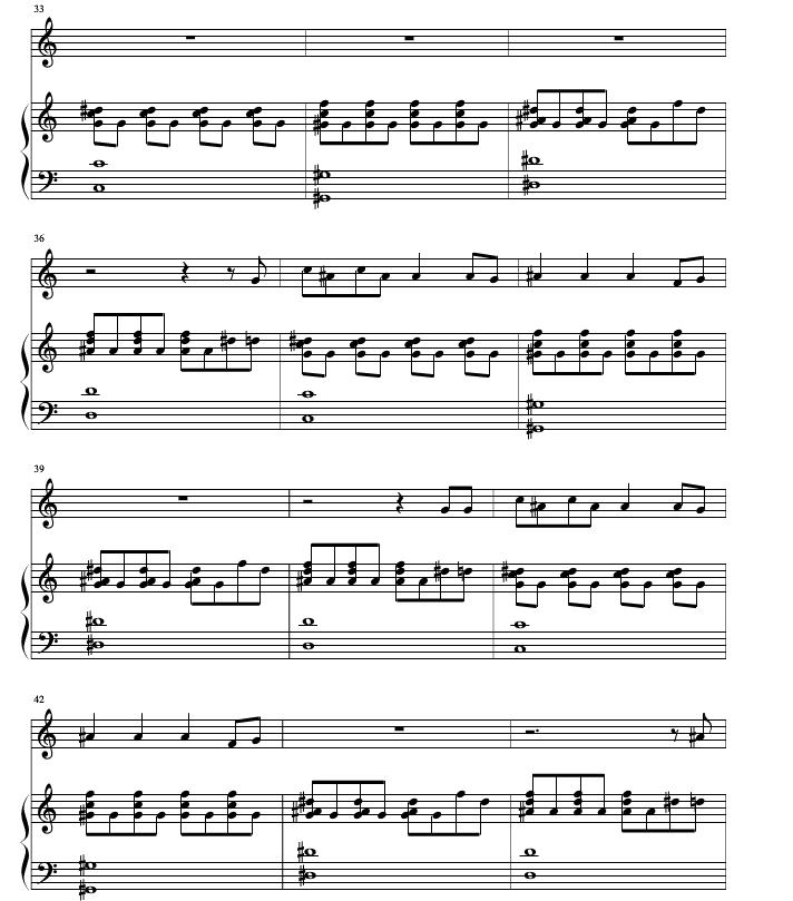 apologize伴奏钢琴谱