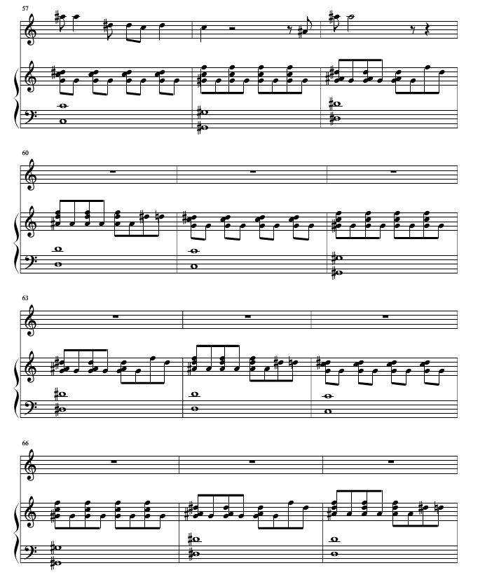 apologize伴奏钢琴谱