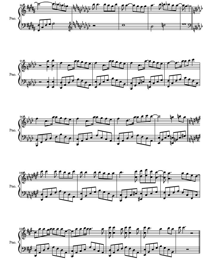 apink remember钢琴谱精选