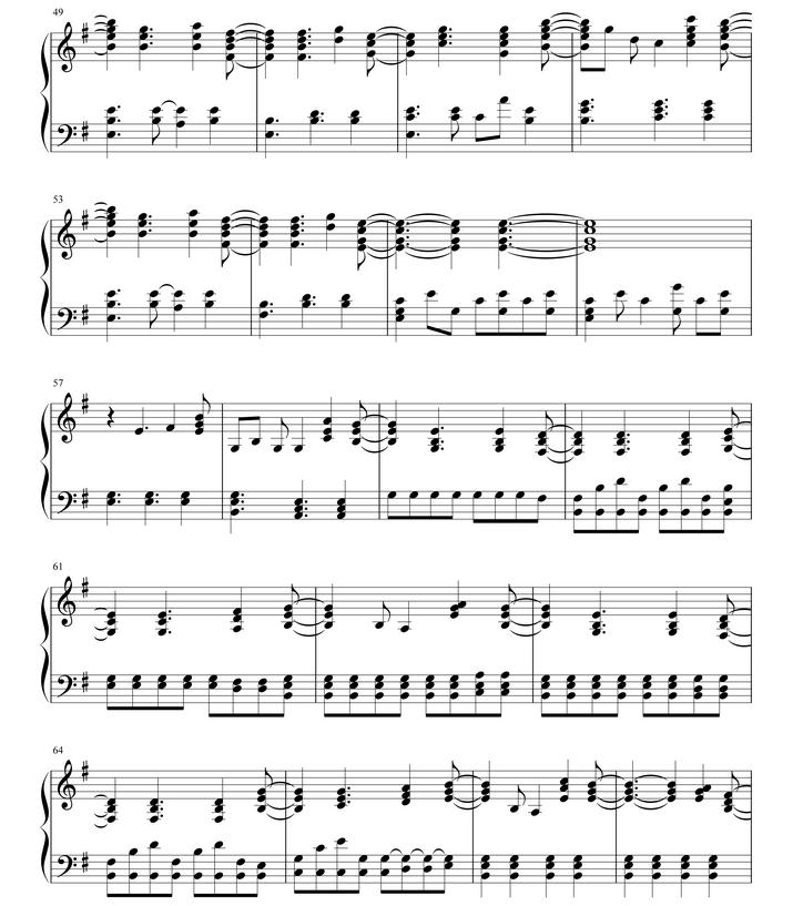 another love钢琴谱