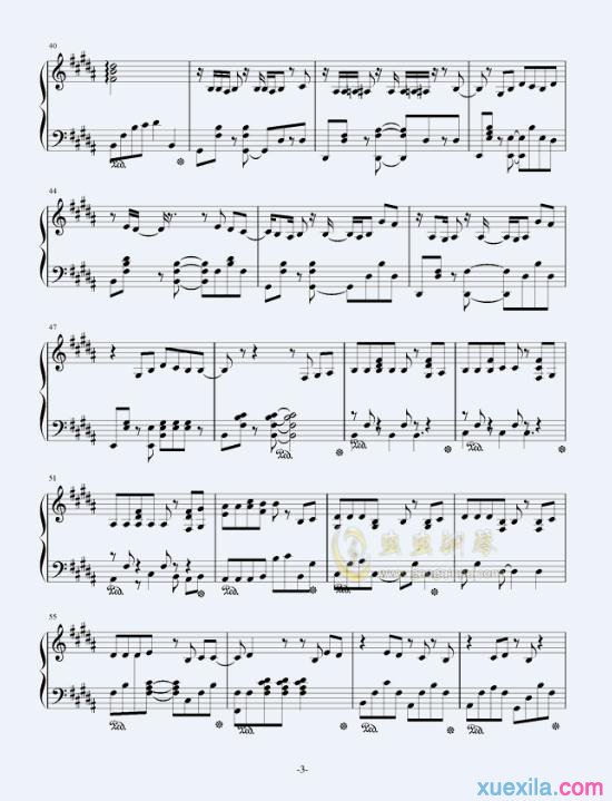 告白气球钢琴谱周杰伦_你也可以弹这些歌