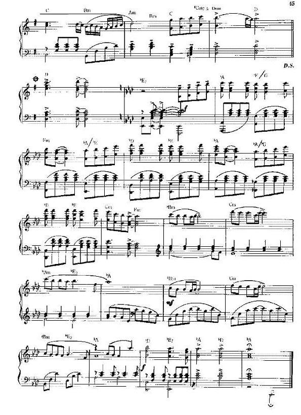 《选择》钢琴谱及歌词