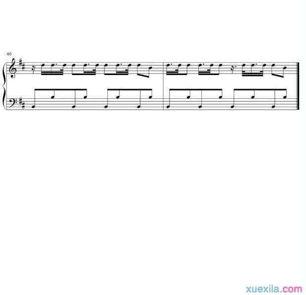 exo咆哮钢琴谱歌词_咆哮五线谱exo