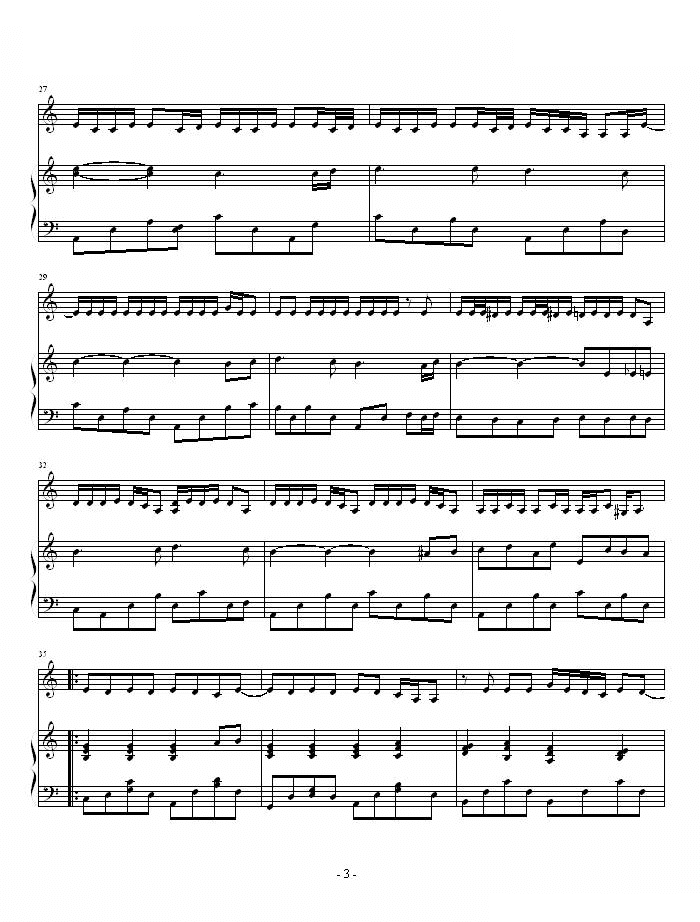 以父之名周杰伦钢琴谱