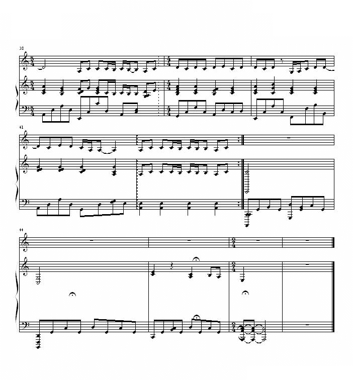 以父之名周杰伦钢琴谱