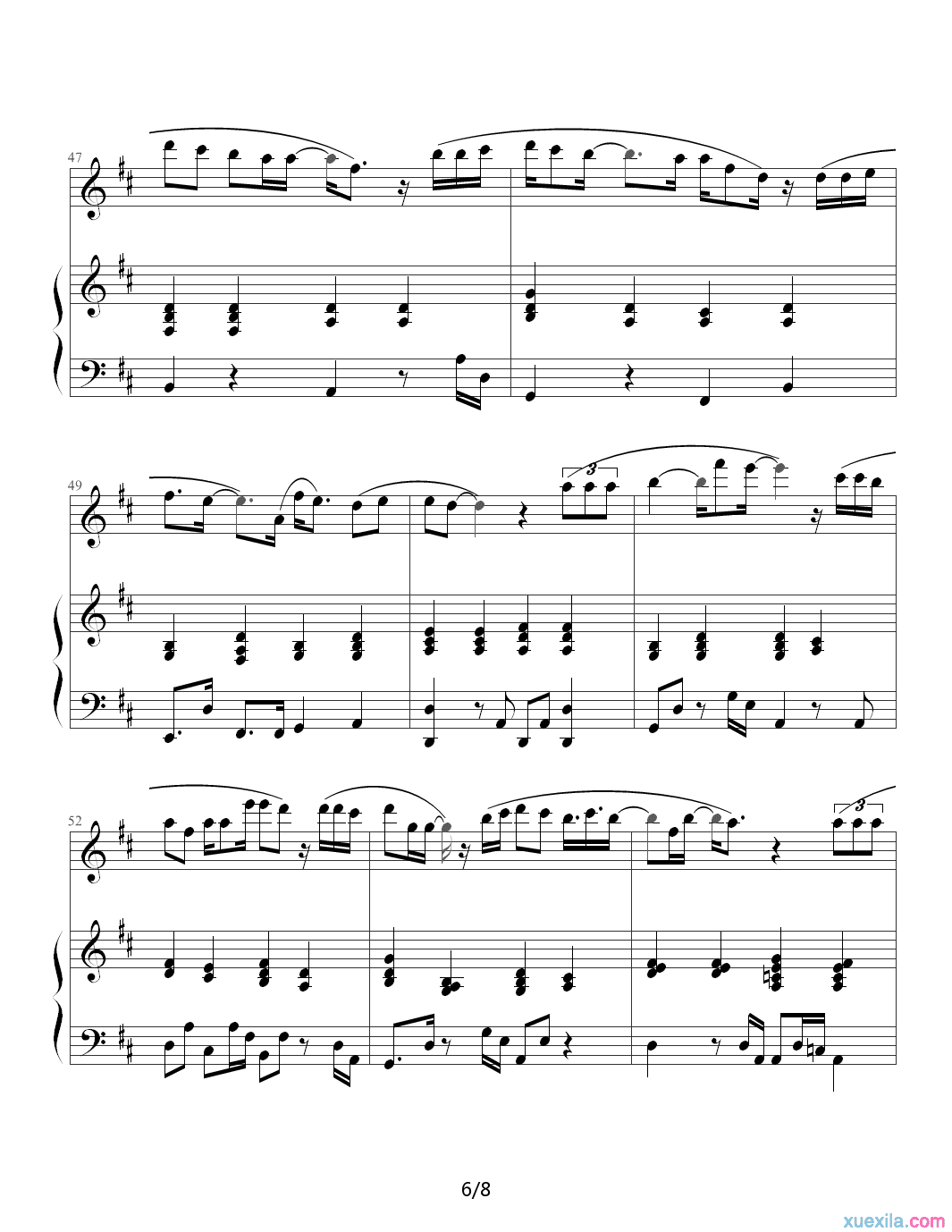 如果你还爱我光良钢琴谱