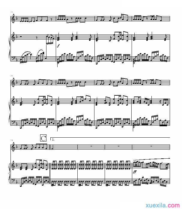 欧若拉张韶涵钢琴谱