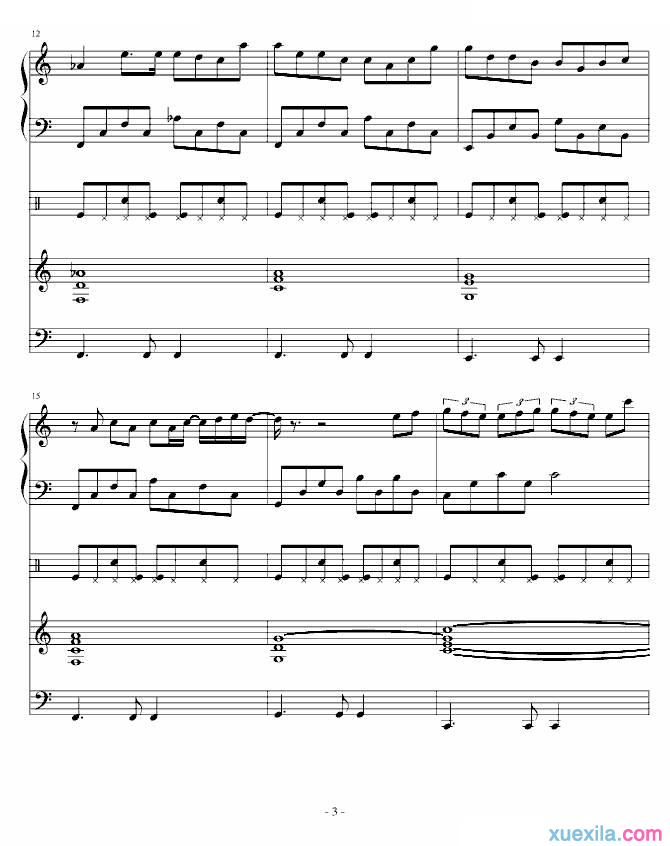 周杰伦龙卷风钢琴谱