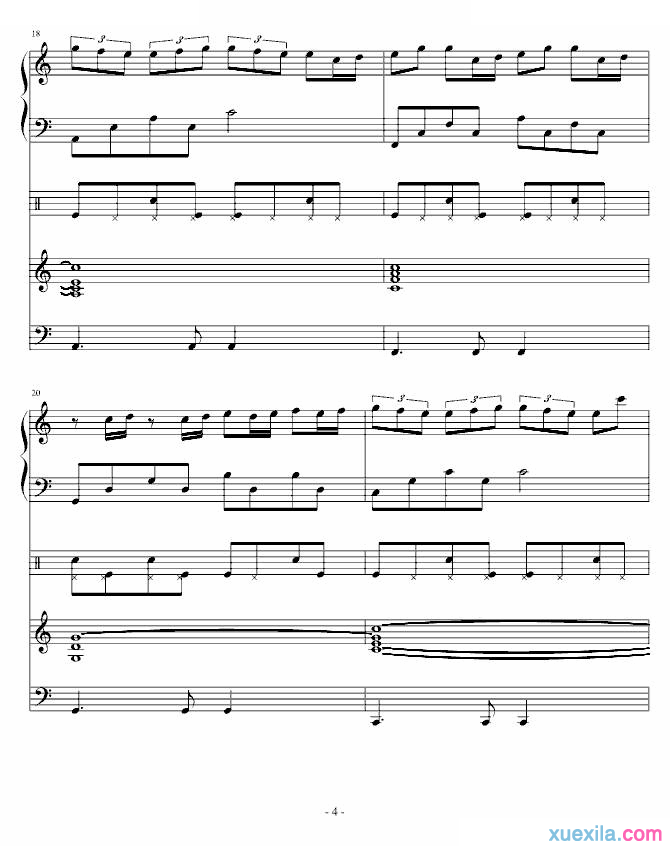 周杰伦龙卷风钢琴谱