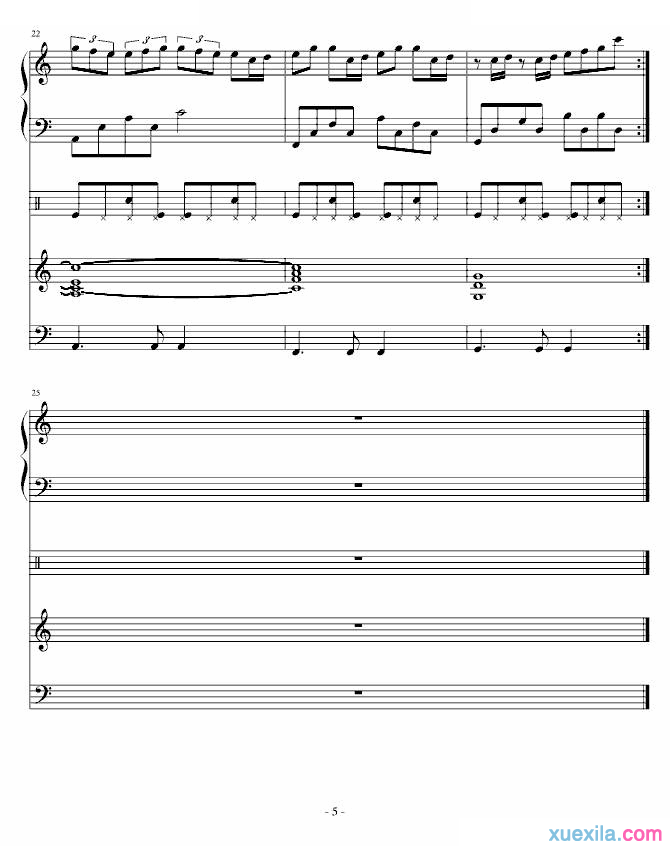 周杰伦龙卷风钢琴谱