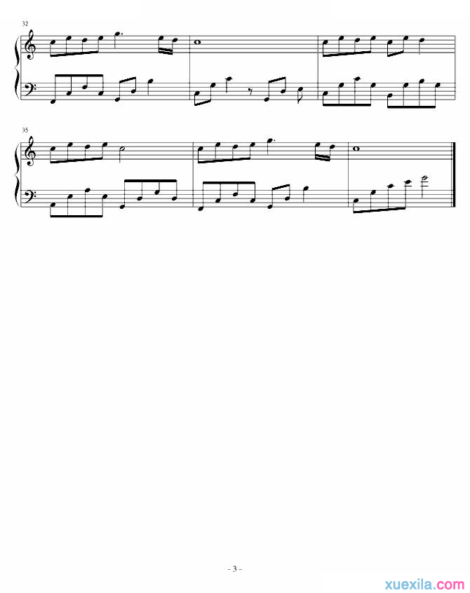 sweet樱花草钢琴谱