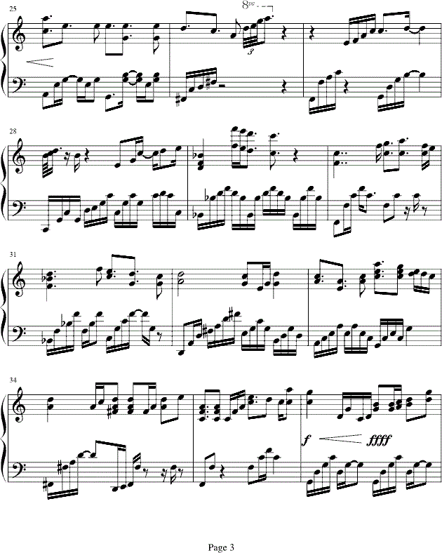 保护色张韶涵钢琴谱