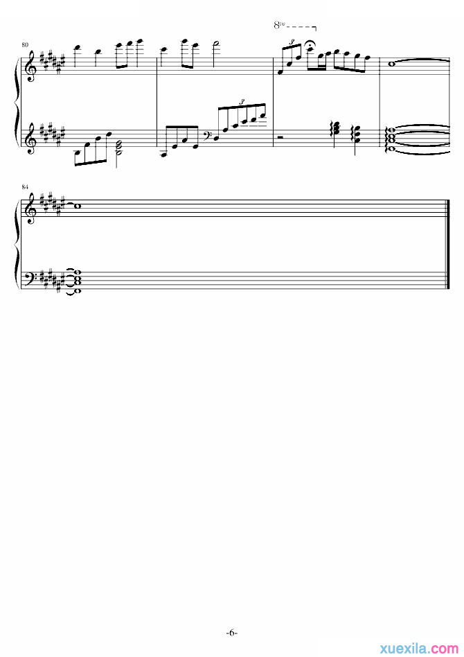 五月天知足钢琴谱