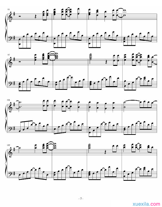 beyond不再犹豫钢琴谱