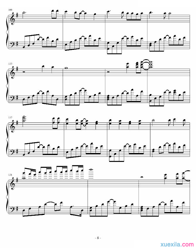 beyond不再犹豫钢琴谱