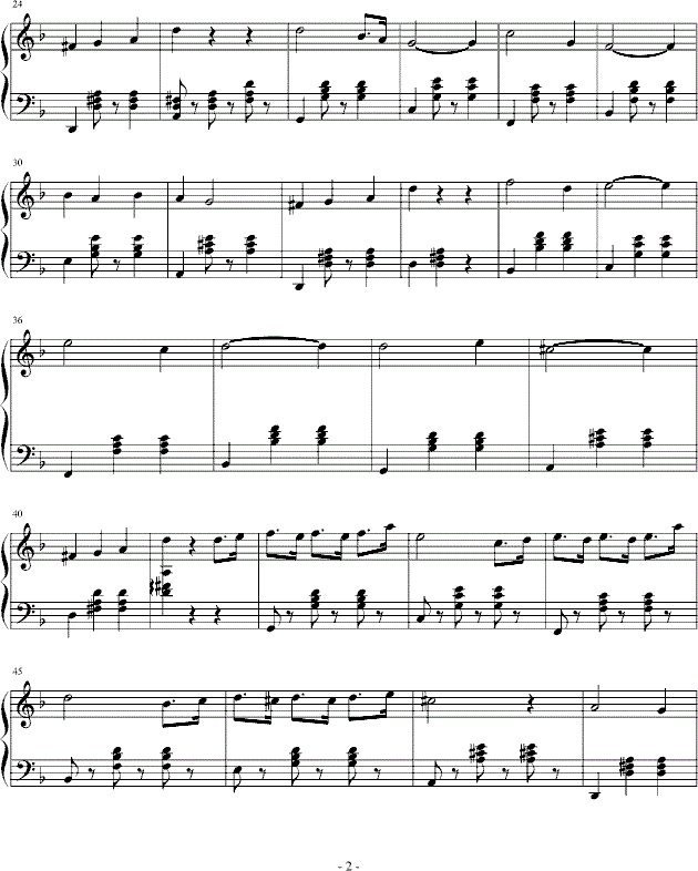 周迅伴侣钢琴谱完整版